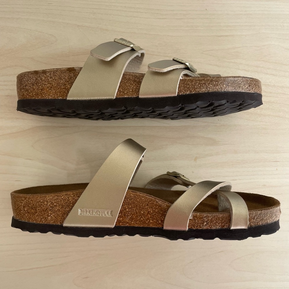 Women’s Mayari Metallic Gold Birkenstock
